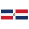 Dominican Republic Extra-Large Keyboard and Mouse pad (12x31.5 inches), Suitable for Computers, Game Consoles, etc., Suitable for Both Office and Study, improving Efficiency and Comfort! view 1