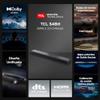 TCL S4BH S Class 2.0 Channel Sound Bar with Dolby Atmos, DTS Virtual:X, and Bluetooth Music Streaming, 100 watts, HDMI eARC & Digital Optical Audio, Ai Sonic Auto Room Calibration view 3