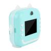 1080P Instant Print Camera 48MP Selfie Digital Camera Thermal Printing Travel Photography (Green) view 3