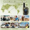 EOEV Walkie Talkie with SIM Card Long Range 4G 1000 Miles Distance Network Two Way Radio (2pcs Bronze) view 4