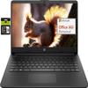 HP 14 Premium HD Portable Laptop Computer Students Business, Quad-Core Intel Celeron Processor, 8GB RAM, 256GB Storage(128GB eMMC+64GB Ghost Manta SD Card), 1 Year Office 365, HDMI, Win 11 view 1