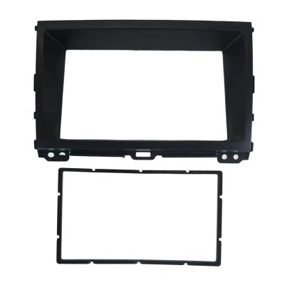 Radio Frame Car Radio Frame Kit Fit For Toyota Land Cruiser Prado (120) 2002-2009 Audio Bezel Panel Trim 2 Mount Kit 2din Convenient