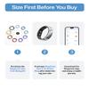 RingConn Gen 2 Air Ultra-Thin Smart Ring(Size 10, Galaxy Sliver) view 2