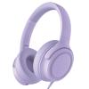 ADOOPE Wired Over-Ear Headphones with USB C Connector, Hi-Fi Stereo Sound, Noise-Isolating Ear Cups, Comfortable Fit for USB C Devices (No Bag, Purple) view 1