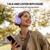 ADOOPE Wired Over-Ear Headphones with USB C Connector, Hi-Fi Stereo Sound, Noise-Isolating Ear Cups, Comfortable Fit for USB C Devices (No Bag, Purple) view 3