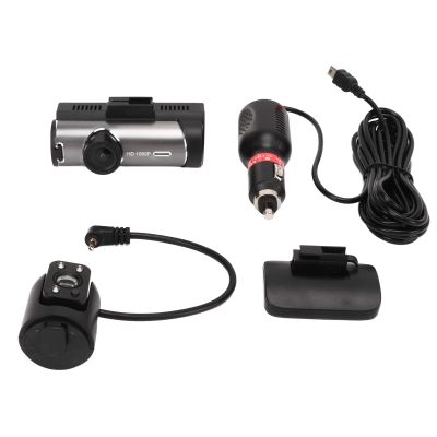 1080P Full HD 3.16 inch Display Car Dash Cam with 360 Degree Rotatable Lens, Night Vision, Motion Detection, Loop Recording, Reversing Full Screen