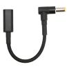 100W USB C to DC 5.5x2.5mm Adapter, Mark Chipset, Aluminium Alloy and Nylon Knitted, Portable for Traveling, USB C to 5.5x2.5mm Adapter, for Laptop view 1