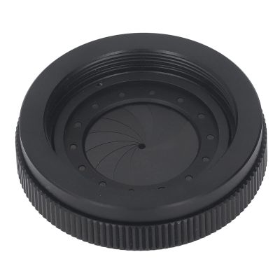 Diaphragm 1.5mm25mm ID 55mm OD M42 to M42 Aperture for Optical System Camera Microscope