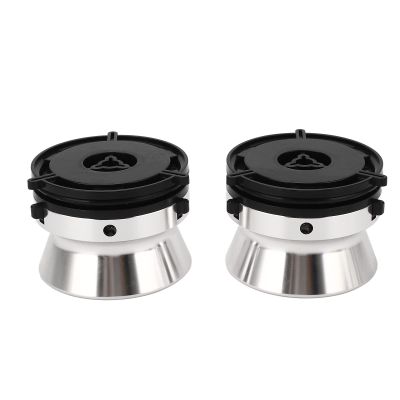 1 Pair Nab Hub Silver Aluminum Alloy ABS Universal Opener Winder Hub Replacement for Studer