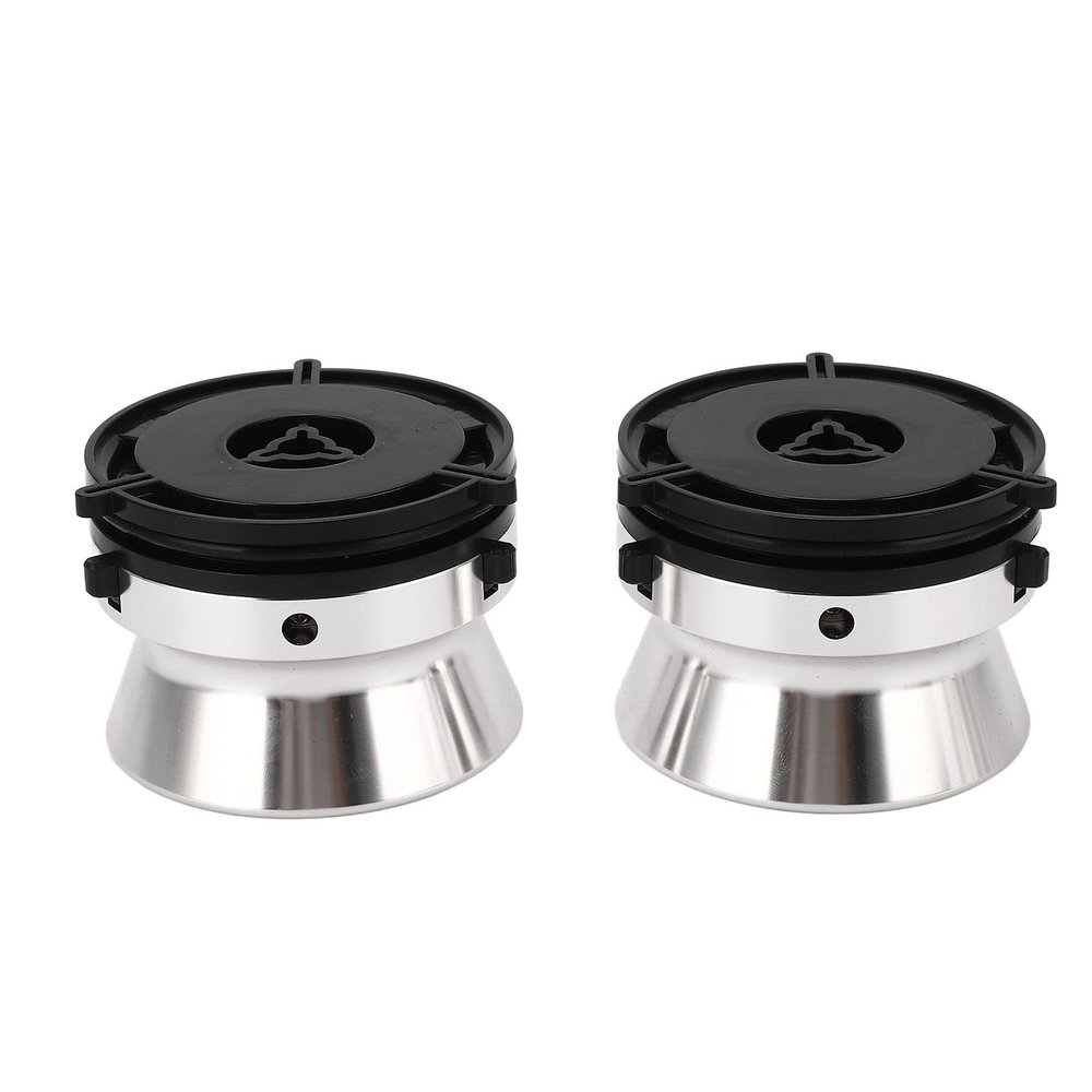 1 Pair Nab Hub Silver Aluminum Alloy ABS Universal Opener Winder Hub Replacement for Studer