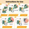 5PCS Programmable Sound Recorder Module - DIY Music Voice Recording Module Chip with Speaker, Can Recording 16 Minutes Sound Music for Personalized Greetings, Holiday Crafts Cards view 3