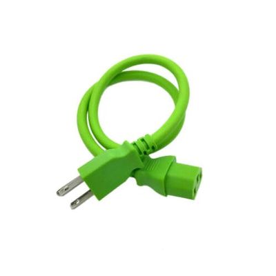 Replacement for fits 2 Green AC Cable for EPSON ARTISAN PRINTER 700 710 725 730 800 810 835 837