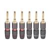 10/40/200pcs Gold Plated Pure Copper Banana Plugs Adapter Speaker Screw Speaker Connectors Audio(10Pcs (5Pairs)) view 1