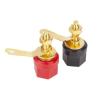 20/80/200pcs 4mm Gold Plated Amplifier Speaker Binding Post Banana Speaker Terminal Binding Post for Connector(20 Black) view 4