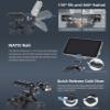 Quick Release Monitor Mount Nitze Field Monitor Mount with 1/4 Screw and Retractable locating pins Adjustable NATO Clamp view 3