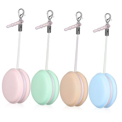 Gadpiparty 4pcs Macaron Shaped Screen Cleaners Phone Cleaning Decorative Pendants Screen Cleaner for Macaron Smartphone
