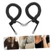 Angoily Phone Cord Set Coiled Telephone Cords Wire Phone Cord Hairpin Sturdy and Long-Lasting view 3