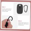 HOMSFOU 2pcs Cute Keychain for Tile Mate Pro Silicone Protector Case Tracker Install Soft Touch view 3