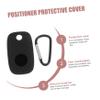 HOMSFOU 2pcs Cute Keychain for Tile Mate Pro Silicone Protector Case Tracker Install Soft Touch view 4