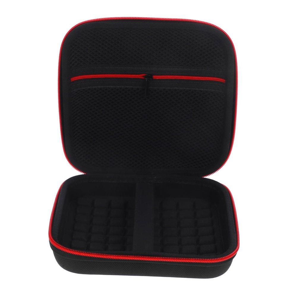 Angoily Carry Bag for DVD Storage Electronic Accessories Portable Hard Drive Case Lanyard for Travel
