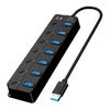 Gadpiparty Port USB Hub with Individual High-Speed USB Splitter for Laptop and Computer Connect Multiple Devices Simultaneously for Gaming and File Transfer view 1