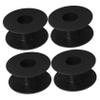 HEALLILY 4pcs Take-up Reel Filament Spool for Thick Wire Spools Black Cord Reel view 1