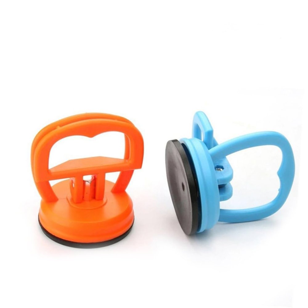 Angoily 2pcs Screen Removal Kit Heavy Duty Suction Cup Phone and Tablet Screen Suction Cup Panel Removal Tool Random Color