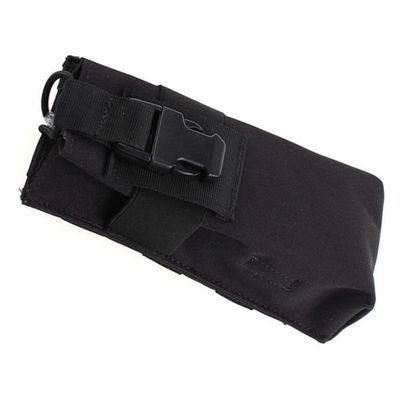 HOMSFOU Professional Radio Pouch Nylon Waist Bag for Outdoor Activities Camping Hiking and Security Use Quick Release Buckle