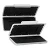 Angoily Sturdy Ssd Enclosure 2 Hard Drive Cases Ssd Protective Box Soft Foam Liner Waterproof Dustproof Pc Case Accessories Computer Accessories view 1