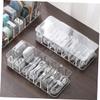 Angoily Cable Management Box Cord Organizer Box Earphone Organizing Multi-grid Storage Holder Charger Holder for Home view 3