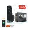 DBGJCV Fingerprint Waterproof Outdoor Garden Lock Remote Control TUYA WiFi App Code Keyless Smart Door Lock Electric Rim Lock view 4