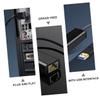 Angoily USB to Ethernet Converter Gigabit LAN Network Adapter USB Network Card Mbps Compatible view 2