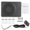 10in 800W Active Car Subwoofer, Ultra Thin Design, Aluminium Alloy Body, High End Features, Shocking Sound Experience, Easy to Install Under Seat view 1