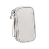 HOMSFOU Portable Electronics Organizer Travel Cable Organizer Bag Earphone Bag view 1