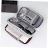 HOMSFOU Portable Electronics Organizer Travel Cable Organizer Bag Earphone Bag view 2