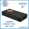2007-2023 Tundra Double Cab Single Ported Sub Box Subwoofer Enclosure (8") view 2