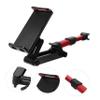 HOMSFOU Sturdy Car Headrest Tablet Stand Adjustable Aluminum Alloy Phone Holder for Back for Tablets and Smartphones for Road Trips and Travel view 3