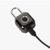 Fingerprint Padlock, Smart Padlock, Locker Lock, Biometric Metal Keyless Thumbprint Lock, Waterproof, USB Rechargeable, for Gym Locker, School Locker, Luggage, Backpack, Suitcase view 3