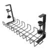 HOMSFOU Wire Organizer Under Desk Storage Rack Tray for Efficient Cord Control Suitable for Home and Office Use view 1