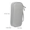 HOMSFOU Outdoor Travel Accessory Case Electronic Storage Bag Accessories Pouch Outdoor Cable Organizer Wide Applications Compact view 2