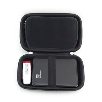 HOMSFOU Travel Organizer Case Cord Organizer Bag Multiple Compartments Cables Memory Cards Smartphone Storage