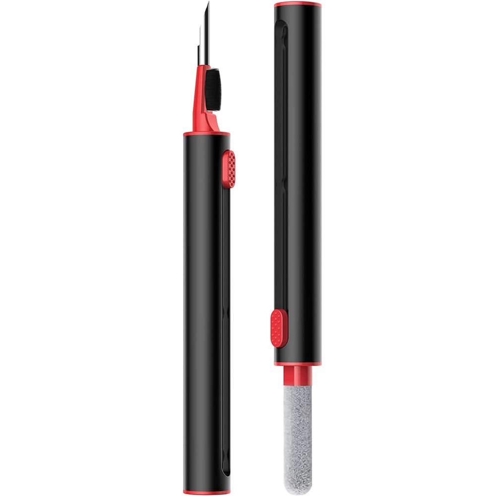 Bloepum Earphone Cleaning Kit, Earbuds Headphone Cleaning Pen,for Earbud Camera Small Holes Cleaner Tool-Black