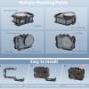 camera Cage for Insta360 Ace Pro 2, Nitze Cage for Ace Pro/Ace, with 52mm Filter Adapter Ring view 3