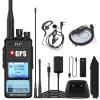 TYT DMR MD-UV390 Plus Radio AES256 Encryption 10W Dual Band GPS Walkie Talkie USB-C Charging Long Range Digital&Analog Handheld Radio 3600mAh with Full Kit view 1
