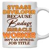 MONIZILUCKY Sybase Developer Mug, Gift For Sybase Developer view 1
