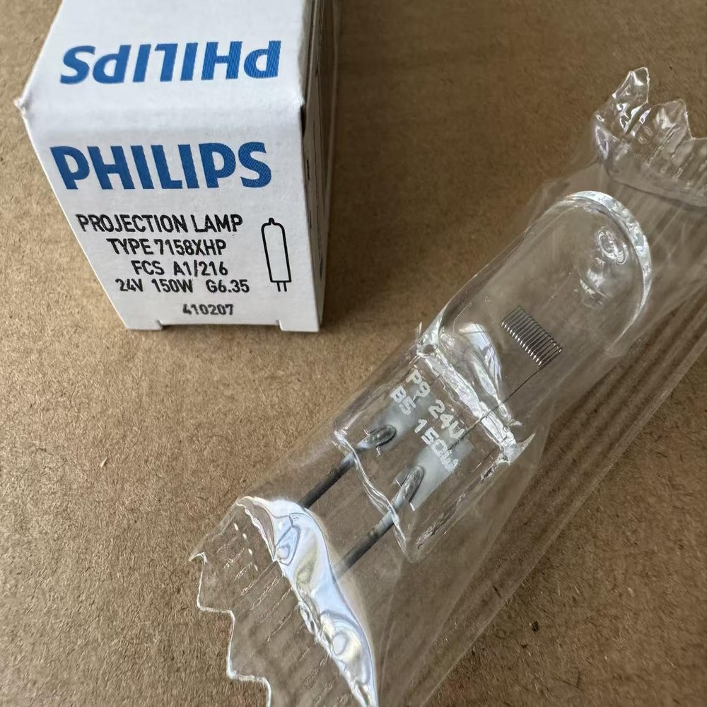 1PC for Philips 7158 24V150W Projection Lamp Mitutoyo Rational Projector Bulb 7158XHP