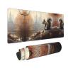 This Cute Gray Squirrel Keyboard and Mouse pad, 12x31.5 inches in Size, is Designed for Computers, Consoles, Offices, and is Also Suitable for Games and Study. view 2