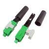 10pcs SC/UPC/APC Optical Fiber Fast Connector Side Open FTTH Embedded Quick Connector(SC APC) view 2