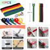 120PCS Multi-functional wire, headphone cable, charging cable ties, reusable, good toughness, not fall off view 2