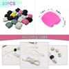 120PCS Multi-functional wire, headphone cable, charging cable ties, reusable, good toughness, not fall off view 3